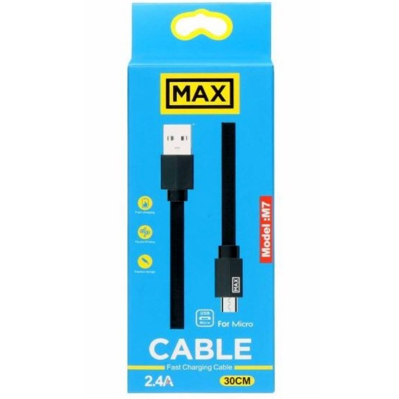 کابل پاوربانک 30 سانتی مکس مدل M7 میکرو