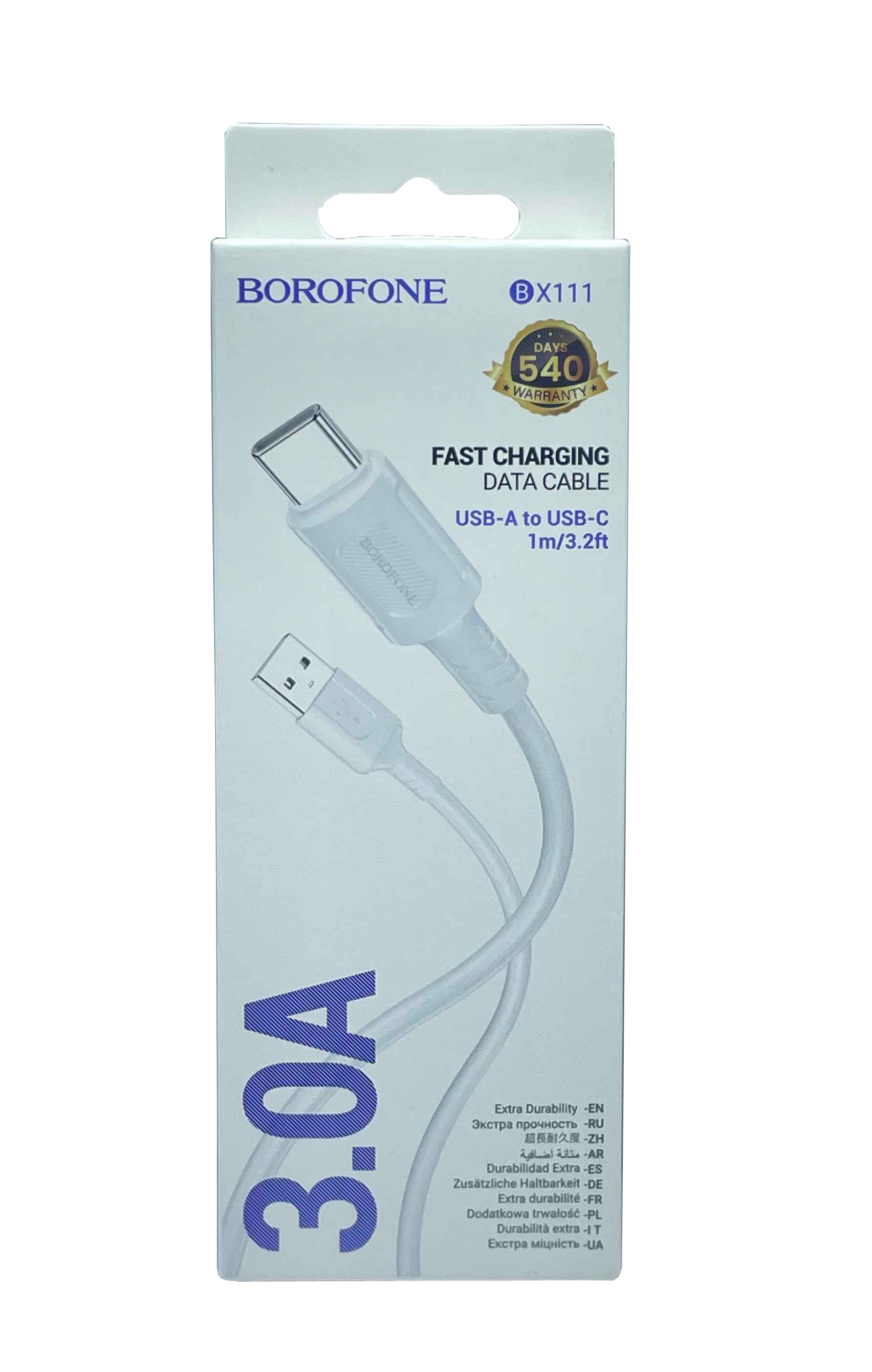 کابل شارژ USB به TYPE-C (تایپ سی) BX111
