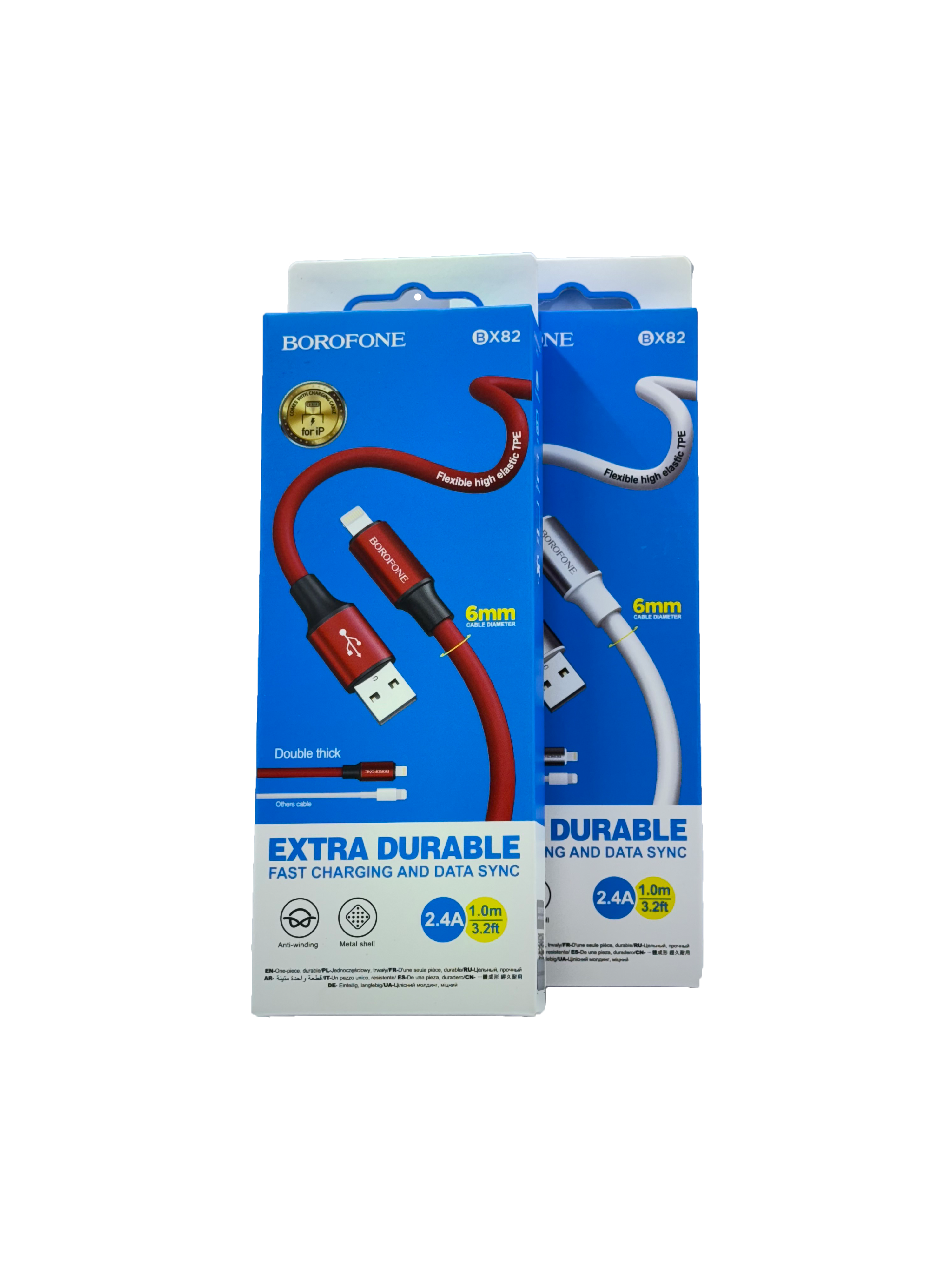 کابل یو اس بی به لایتنینگ (آیفون) بروفون BX82